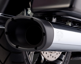 Vance & Hines Slip-ons Monster Oval Black Tips Harley FLT Touring 1995-2016